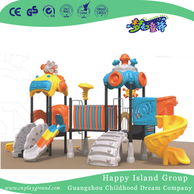 Backyard Funny Toddler Play Slide Playground Equipment (1911701)