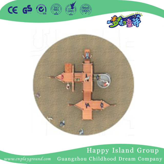 School Outdoor PE Board Combination Slide Toddler Playground (1920102)