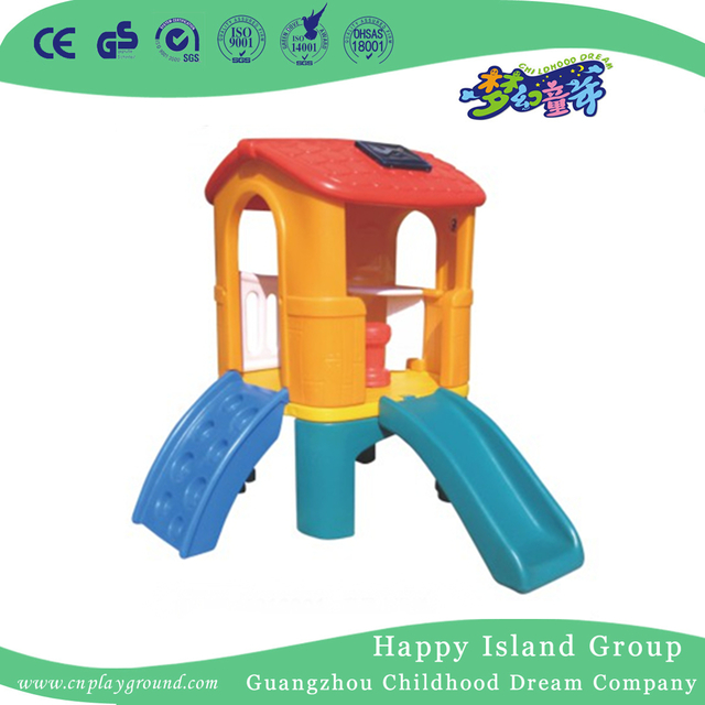 Cartoon Animal Plastic Small Slide Playground (ML-2013905)