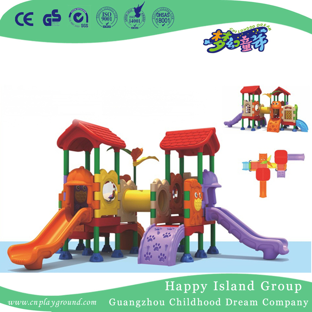Backyard Toddler Play Plastic Small Slide Playground (ML-2008401)