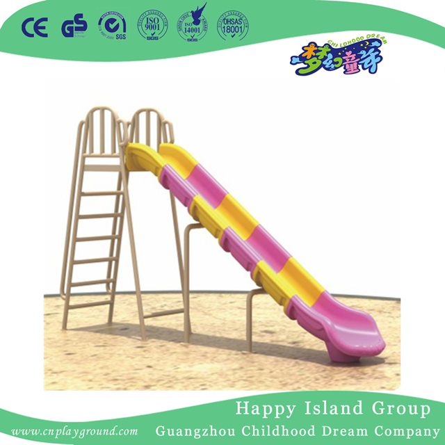 Simple Children Single Plastic Slide Playground Equipment (ML-2010301)