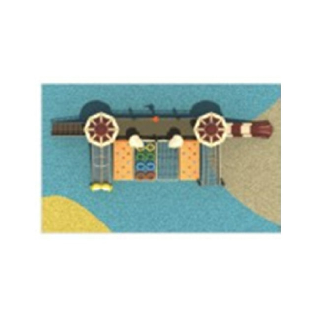 Outdoor Kids Castle Climbing Frame Combination Playground (ML-2009901)