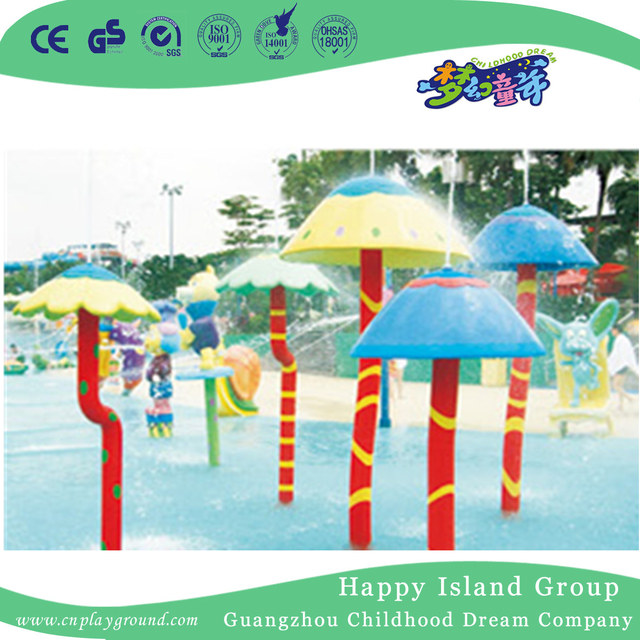 Outdoor Double Beautiful Buds Spraying Water Play Game Equipment (HHK-11110)