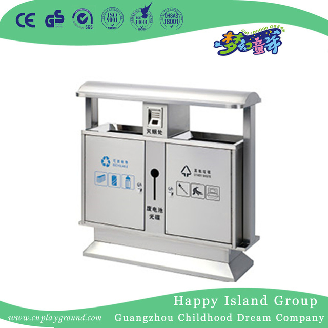 School High Quality Public Metal Trash Can (HHK-15303)