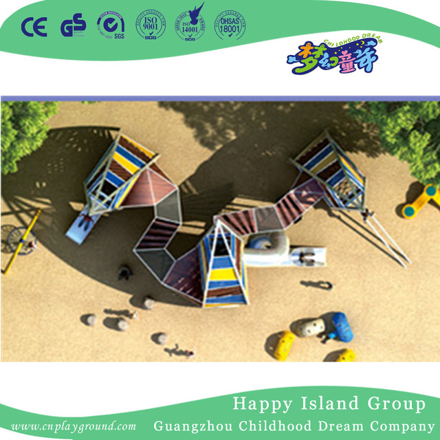 Outdoor Sailing Combination Slide Sea Breeze Playground (HHK-3801)