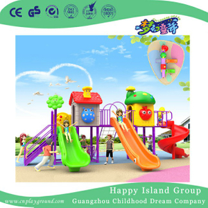 Amusement Park Cartoon House Children Playground With Climbing (BBE-A32)