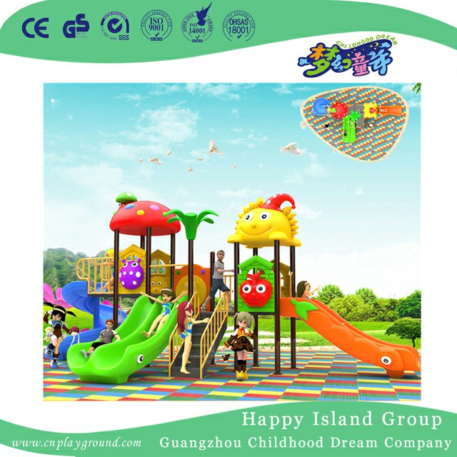 Backyard Fantasy Slide Children Playground For Sale (BBE-B19)