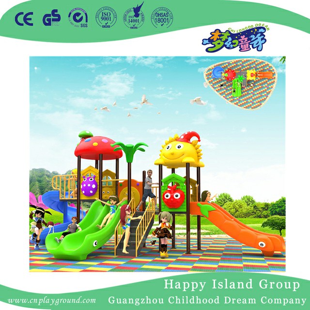 Indoor Commercial School Small Children Slide Playground (BBE-B17)