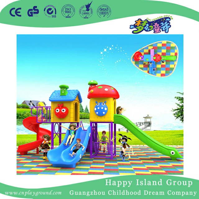 Preschool Cartoon Roof Children Playground For Sale (BBE-A55)