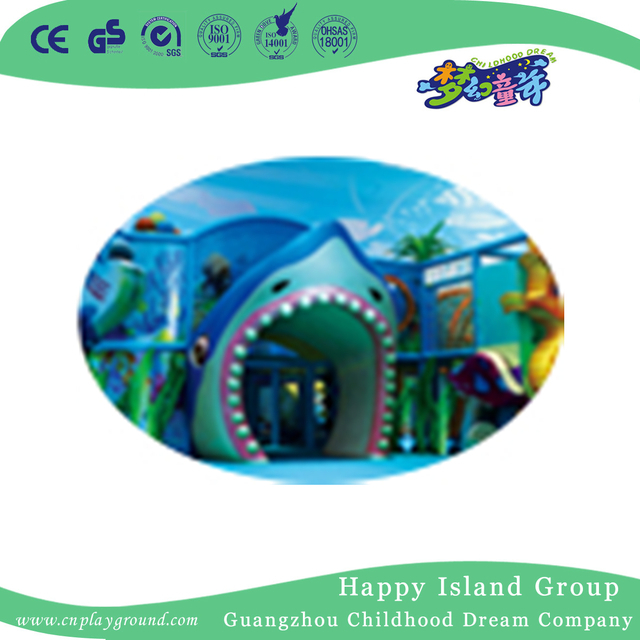 Large Cartoon Animal Children Ocean Indoor Playground (HHK-8601)