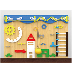 Play climbing equipment with house parts(HLD-10312)