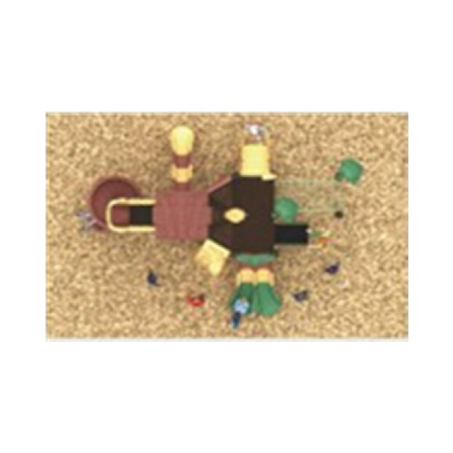 Outdoor Middle Children Tree House Playground (ML-2001601)