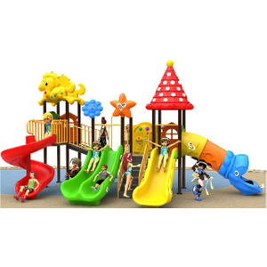 Backyard Cartoon Plastic Children Playground Equipment (BBE-N35)
