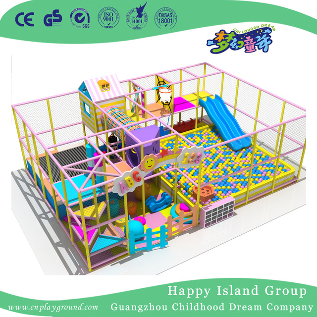 Half Open Simple Preschool Small Indoor Playground (JD-hld130906)