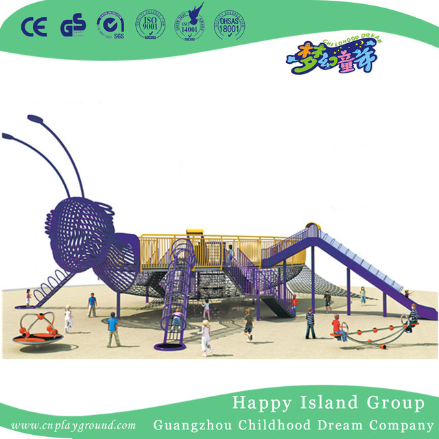 Outdoor Middle Elephant Climbing Playground (HHK-7904)