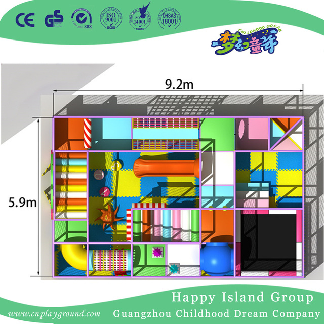 Amusement Park Children Closed Small Indoor Playground (JD-hld130322)