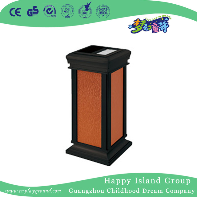 Hotel Indoor Luxury Marble Trash Can (HHK-15108)