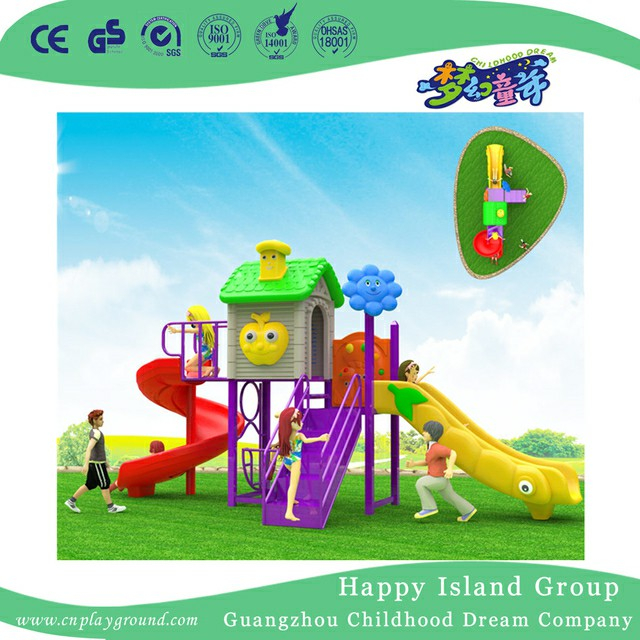 Outdoor Cartoon Children Playground With Climbing (BBE-A6)
