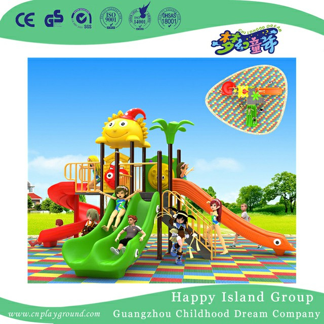 Mini Outdoor Children Slide Playground For Backyard (BBE-B46)