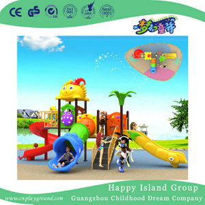 Garden Colorful Plastic Slide Children Playground (BBE-B29)