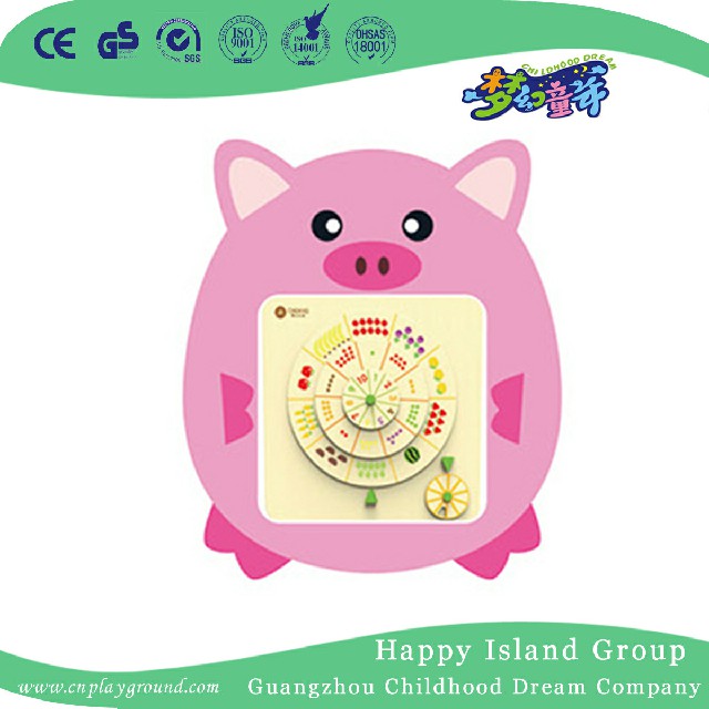 Kindergarten Cartoon Animal Wall Game Educational Toys (HJ-23109)
