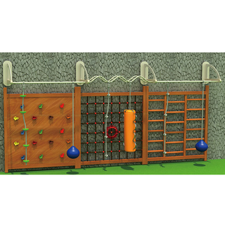 Wall expansion equipment with rope nets(HLD-10201)