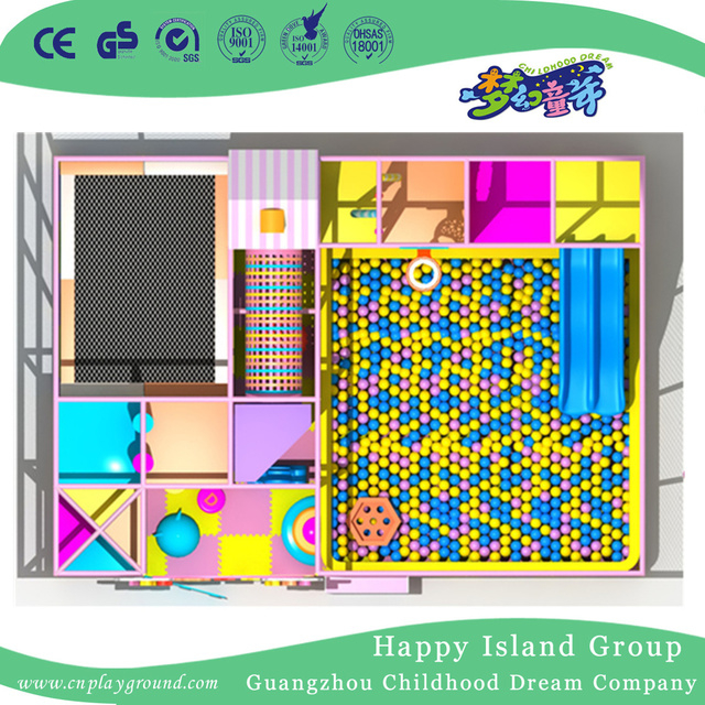 Park Toddler Play Closed Small Indoor Playground Equipment (JD-hld130620)