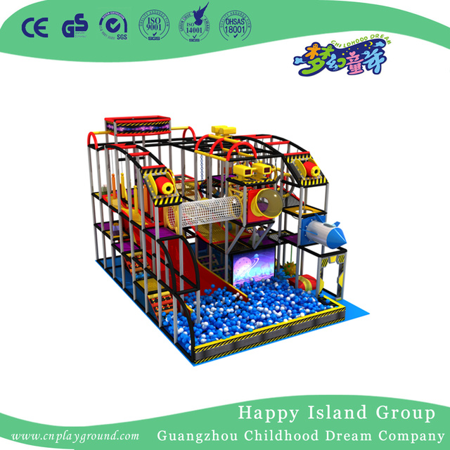 Half Open Outer Space Rocket Children Small Indoor Playground (TQ-180301)