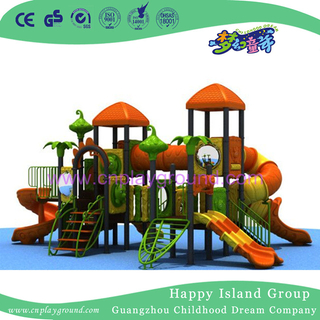 New Design Outdoor Children Cartoon Plastic Playground Equipment (HD-2901C)