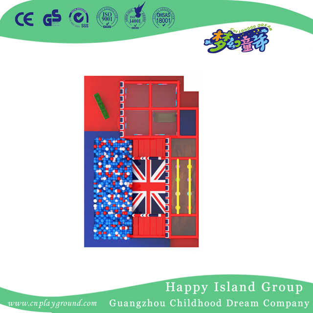 American Style Funny Half Open Small Indoor Playground For Kids (TQ-200410)