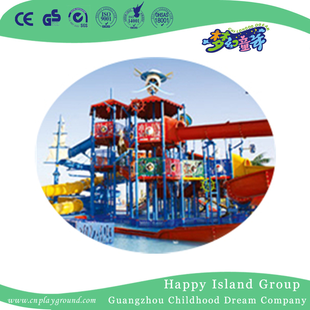 Amusement Park Outdoor Large Water Slide Playground Equipment (HHK-10602)