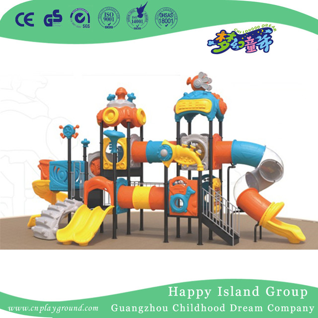 Preschool Outdoor Plastic Magic Music Series Toddler Playground (1911801)