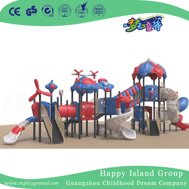 Outdoor Large Toddler Slide Playground With Climbing (1912502)