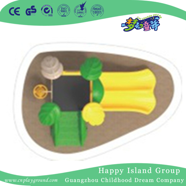 Mini Family Plastic Slide Tree House Playground (1915001)