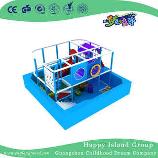 Family Blue Ocean Kids Play Small Indoor Playground (TQ-180710)