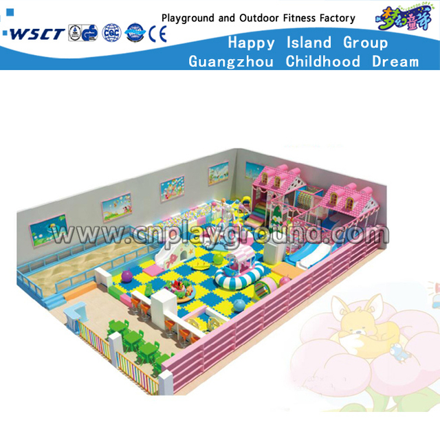 New Design Large Kids Cartoon Indoor Playground Equipment (HD-8602)