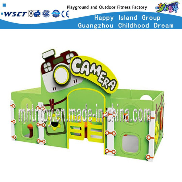 School Solid Wooden Kids Role Play Shelf Cabinet (HF- 08201)