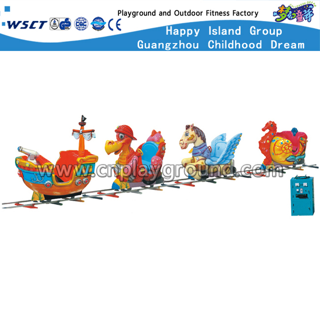 16 Seats Children Cartoon Animal Small Electric Railway Train (HD-10401)