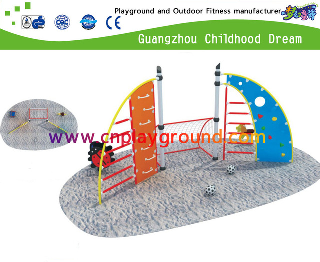 Outdoor Small Simple Climbing Combination Frames with Slide (A-17501)