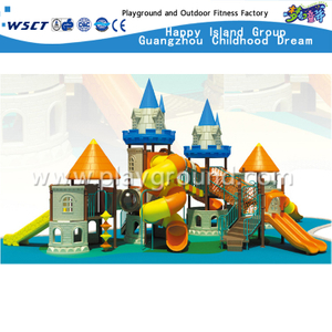 Large Outdoor Castle Galvanized Steel Playground for Children Play (HD-2203)