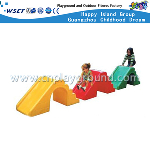 Plastic Toys Brave Raceway Toddler Playground Baby Slide Equipment (M11-09801)