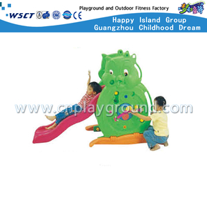 Outdoor School Plastic Toys Toddler Small Slide Playground Equipment (M11-09401)