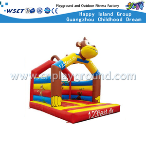 Cartoon Monkey Children Jumping Bouncer Inflatable Castle (Hd-9909)