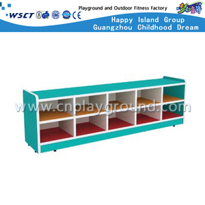 2 Layers Wooden Storage Cabinet for Preschool Children Shoes (M11-08911)