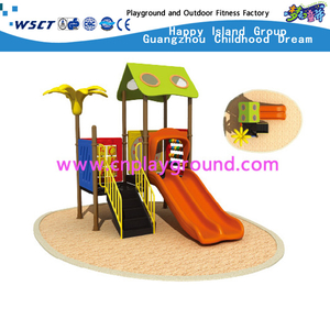 Mini Outdoor Plastic Toddler Slide Playground Equipment(HD-3301)