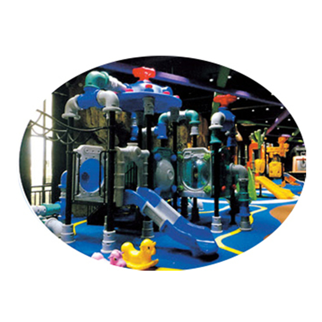 School Outdoor Large Water Pipe Shaped Galvanized Steel Playground (HJ-11202)