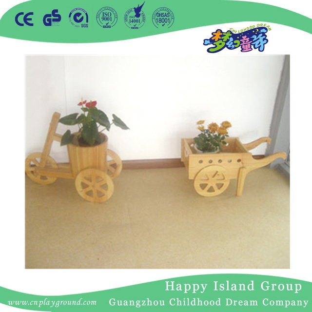 School Natural Wooden Pigment Storage Shelf (HG-4104)