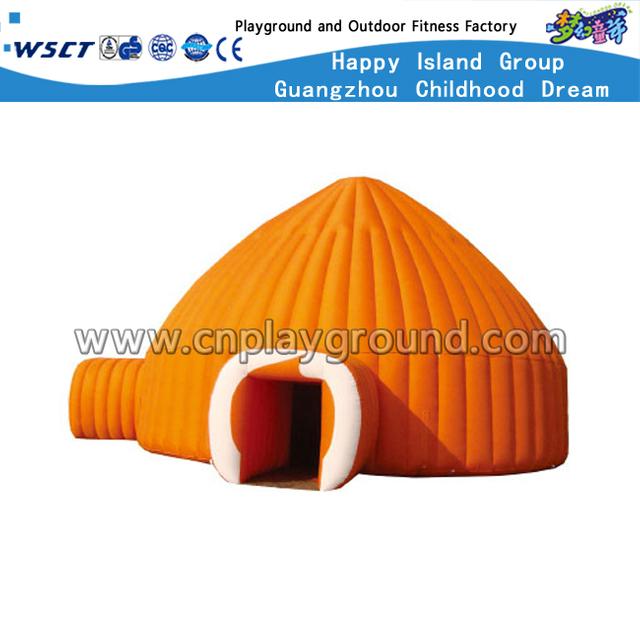 High Quality Outdoor White Inflatable House Castle For Amusement Park