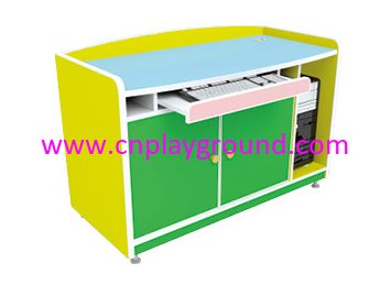 Children Role Play Wooden PC and TV Table Furniture (HG-6108)