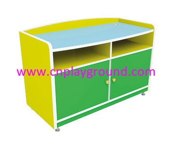 Kindergarten Children Role Play Wooden TV Table Furniture (HG-6109)